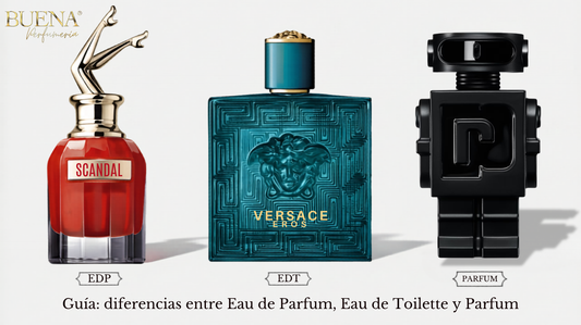 Guía de fragancias: diferencias entre Eau de Parfum, Eau de Toilette y Cologne